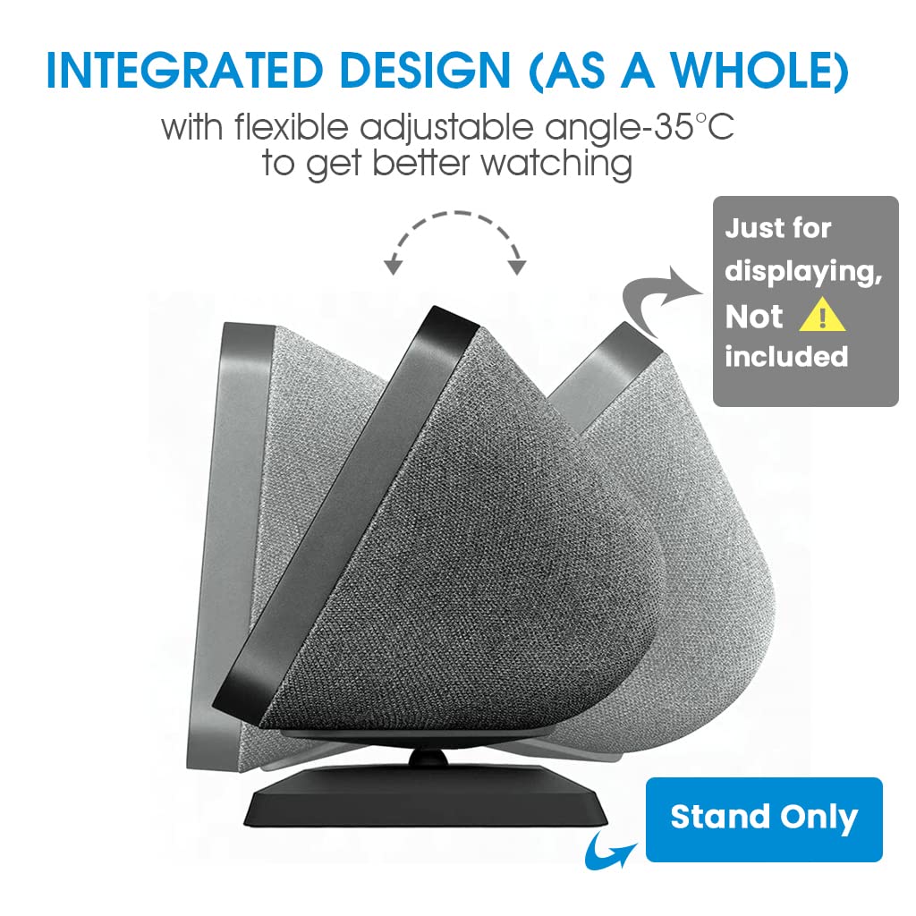 ZORBES Base Stand for Echo Show 8 1st /2nd Gen Desktop Holder for Amazon Echo Show 8, Adjustable Angle Magnetic Holder for Smart Home Monitor, Amazon Echo Show 8 Accessories(Stand Only) ZORBES Base Stand for Echo Show 8 1st /2nd Gen Desktop Holder for Amazon Echo Show 8, Adjustable Angle Magnetic Holder for Smart Home Monitor, Amazon Echo Show 8 Accessories(Stand Only)